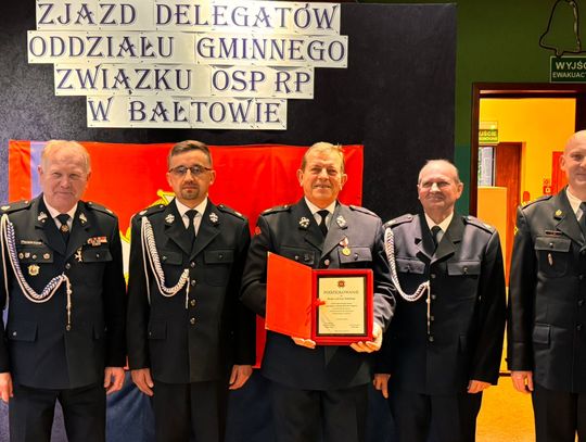 Strażacy wybrali nowe władze związku OSP Strażacy wybrali nowe władze związku OSP