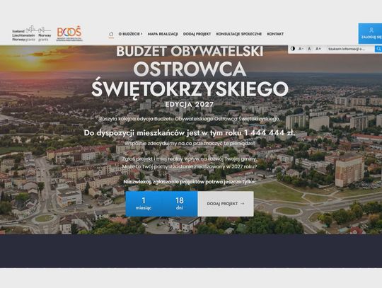 Trwa składanie projektów do 4. edycji Budżetu Obywatelskiego Ostrowca Świętokrzyskiego