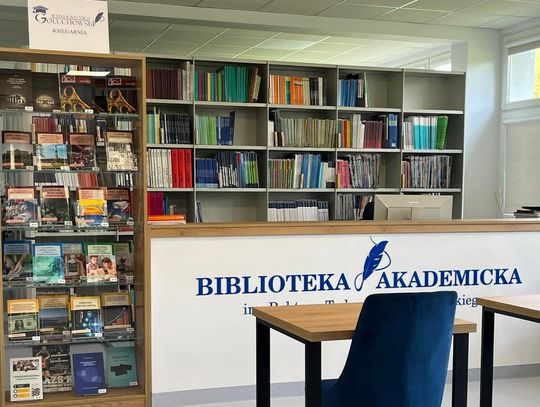 W bibliotece więcej książek i nowe strefy dla studentów