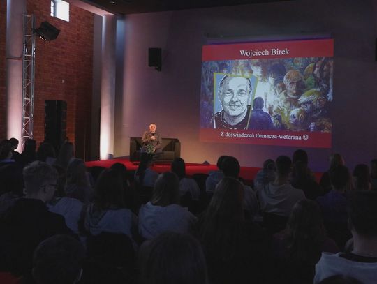 Wojciech Birek w MCK: komiks, tłumaczenia i frankofonia Wojciech Birek w MCK: komiks, tłumaczenia i frankofonia