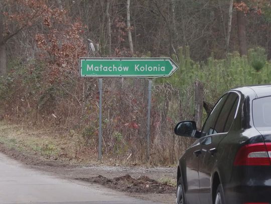 Wyremontowano odcinek drogi powiatowej w Małachowie-Kolonii