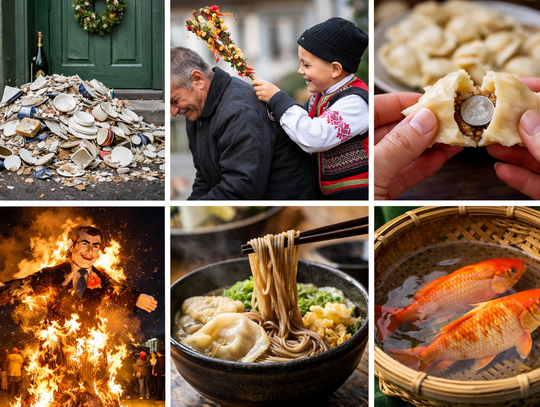 Zaskakujące zwyczaje sylwestrowe z całego świata