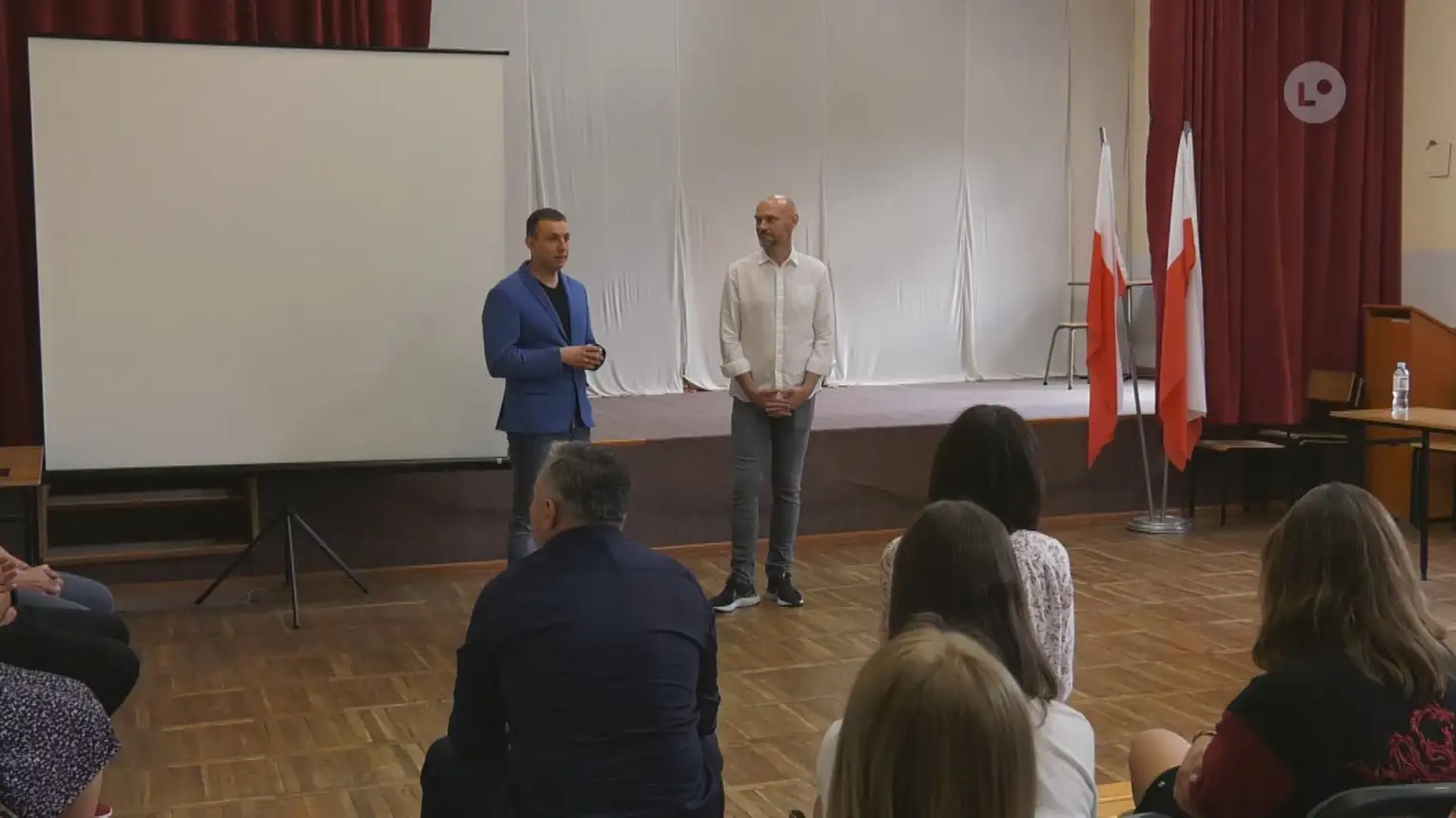 OSTROWIEC | Były reprezentant Polski odwiedził uczniów SMS-u