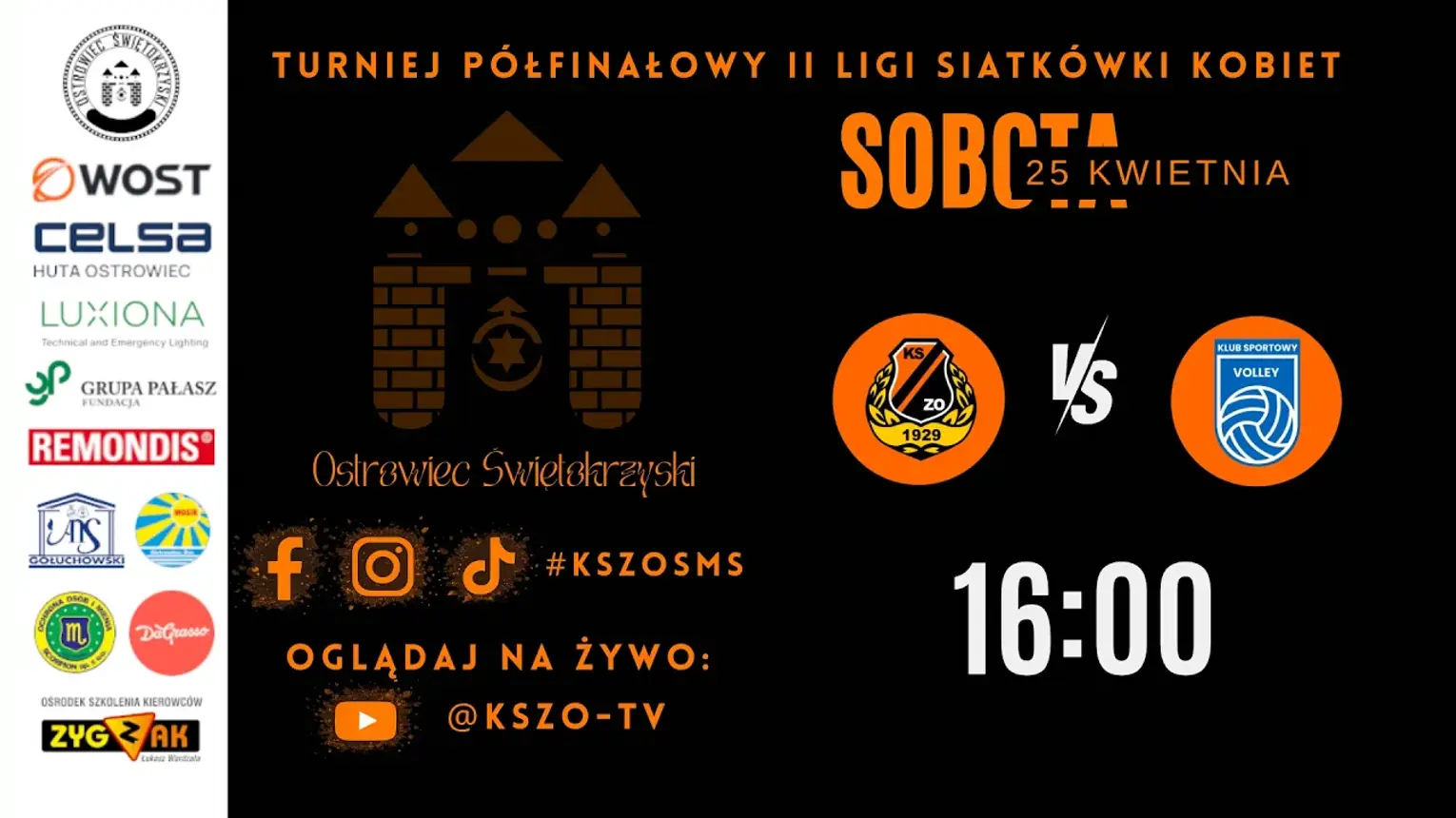 KSZO SMS Ostrowiec Świętokrzyski - Easy Wrap Kobyłka | Turniej półfinałowy II Ligi Kobiet