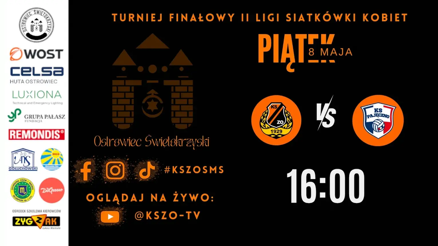 KSZO SMS Ostrowiec Świętokrzyski - Klub Sportowy Pajęczno