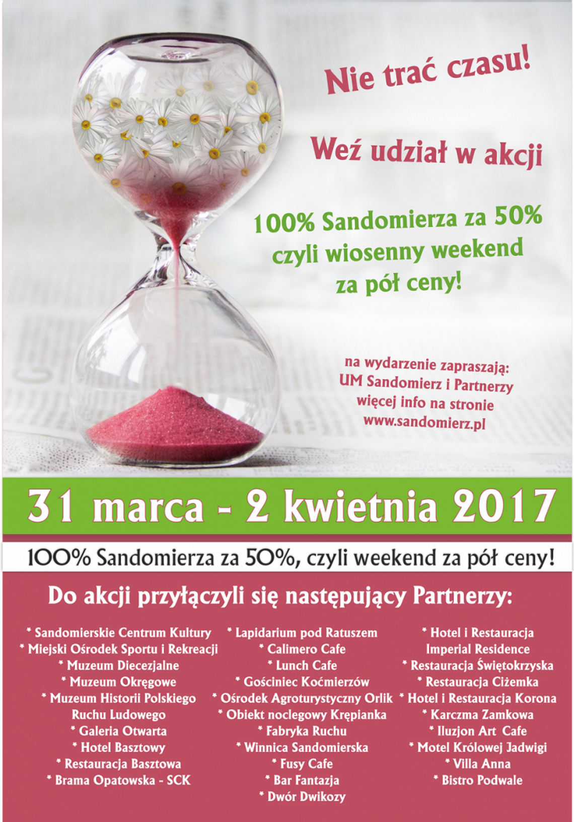 100% Sandomierza za 50%