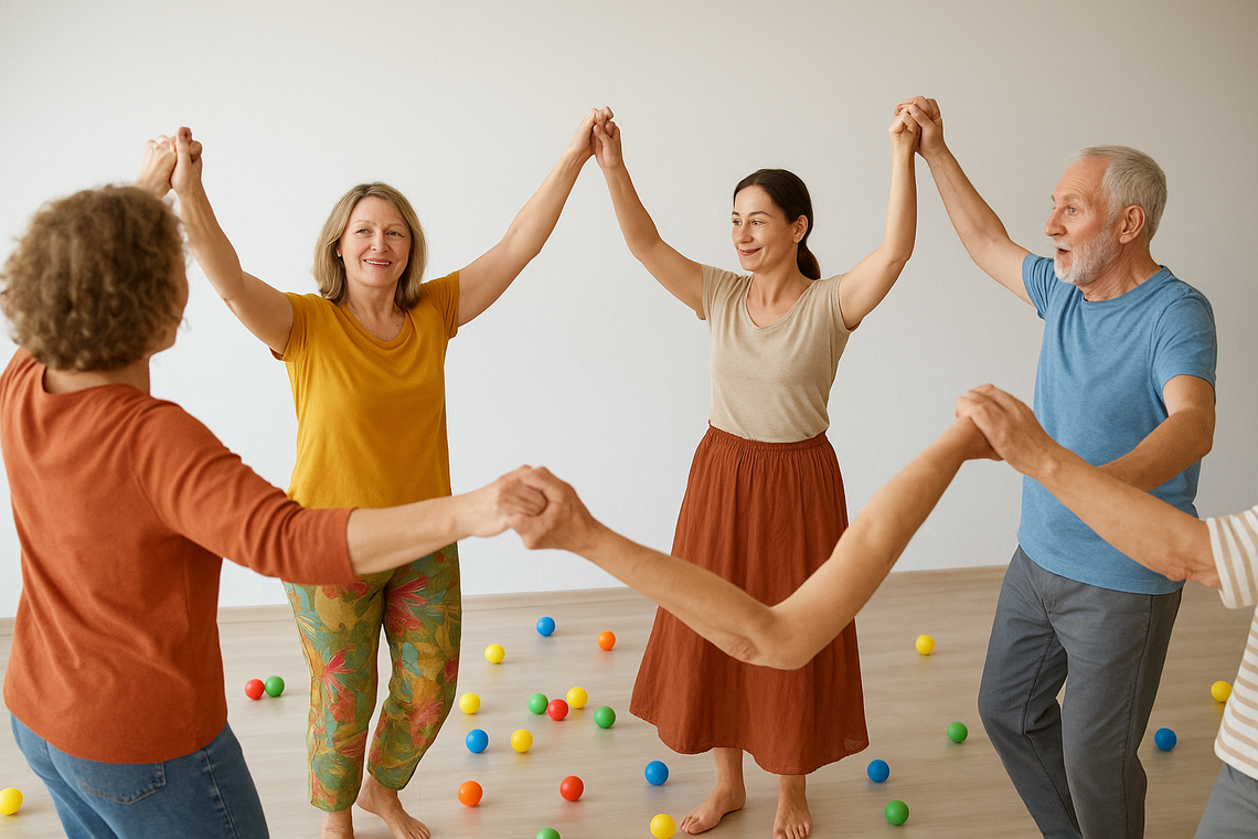 Chcesz poczuć więcej energii? Przyjdź do Malwy na taniec w kręgu Chcesz poczuć więcej energii? Przyjdź do Malwy na taniec w kręgu