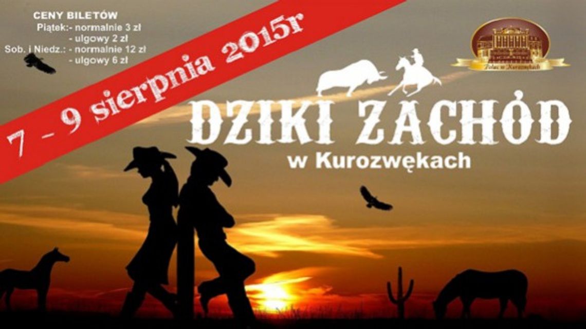 Dziki Zachód w Kurozwękach już od dziś