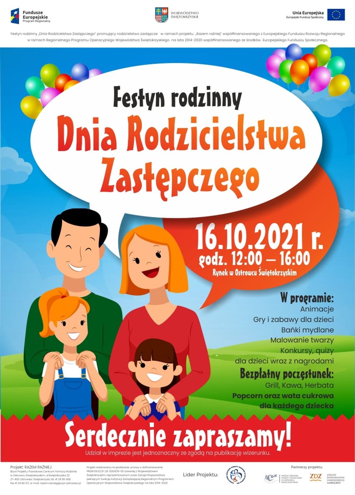 Festyn rodzinny "Dnia Rodzicielstwa Zastępczego"