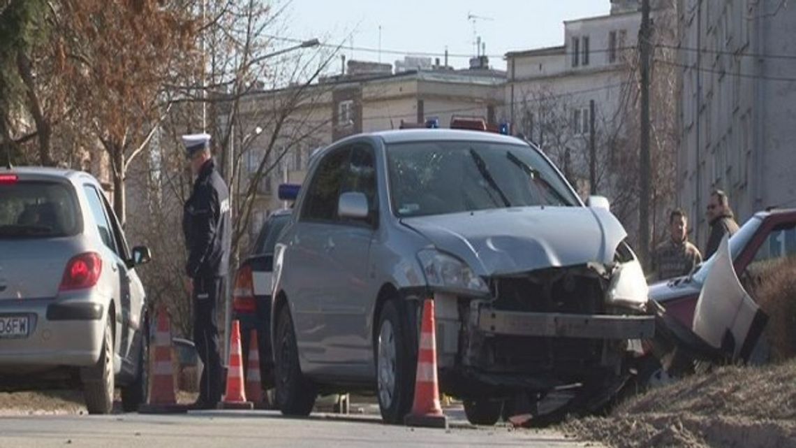 Groźna kolizja na Konopnickiej 