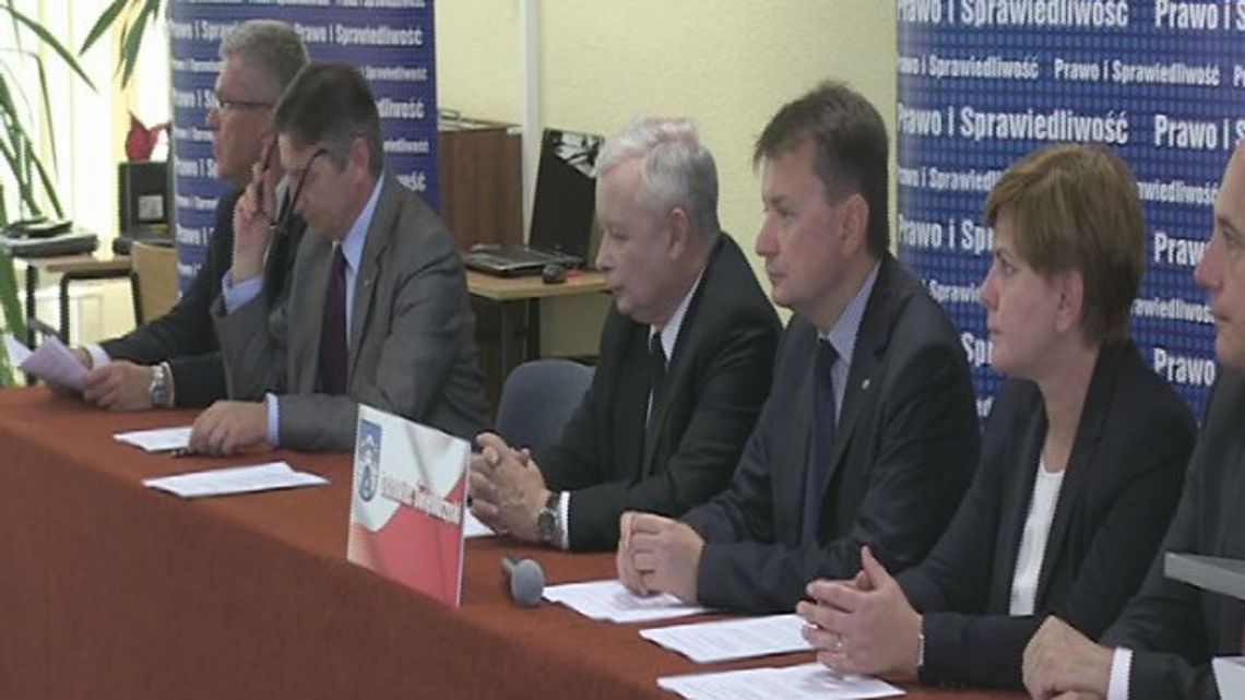 Jarosław Kaczyński w Ostrowcu Jarosław Kaczyński w Ostrowcu