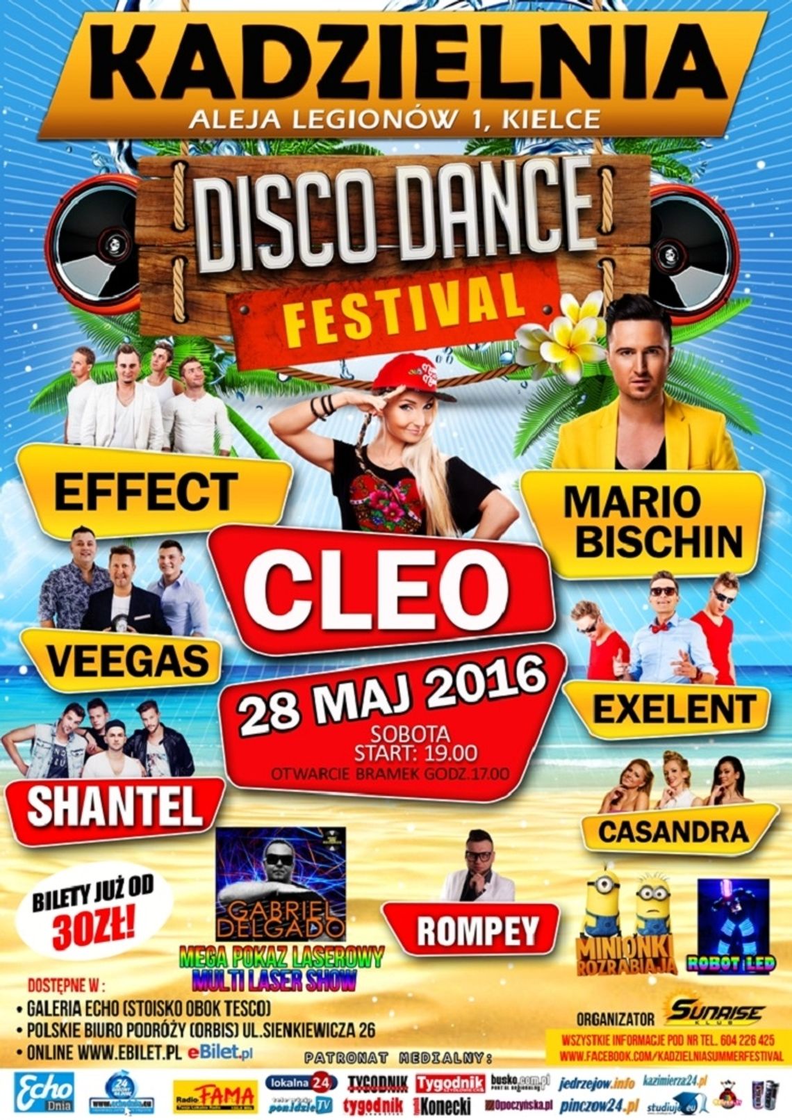 "Kadzielnia Disco Dance Festival" już 28 maja 2016r.