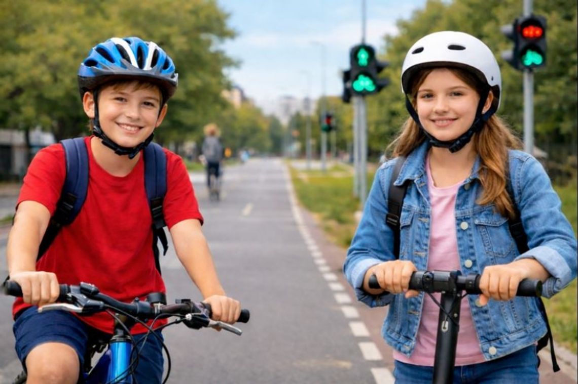 Kask na rower i hulajnogę – zmiany od 2026. Co rodzice muszą wiedzieć?
