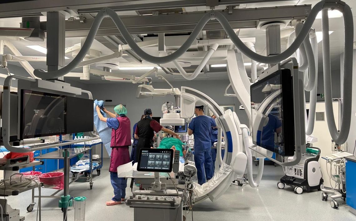 Kolejne innowacyjne zabiegi w Świętokrzyskim Centrum Kardiologii wykonane