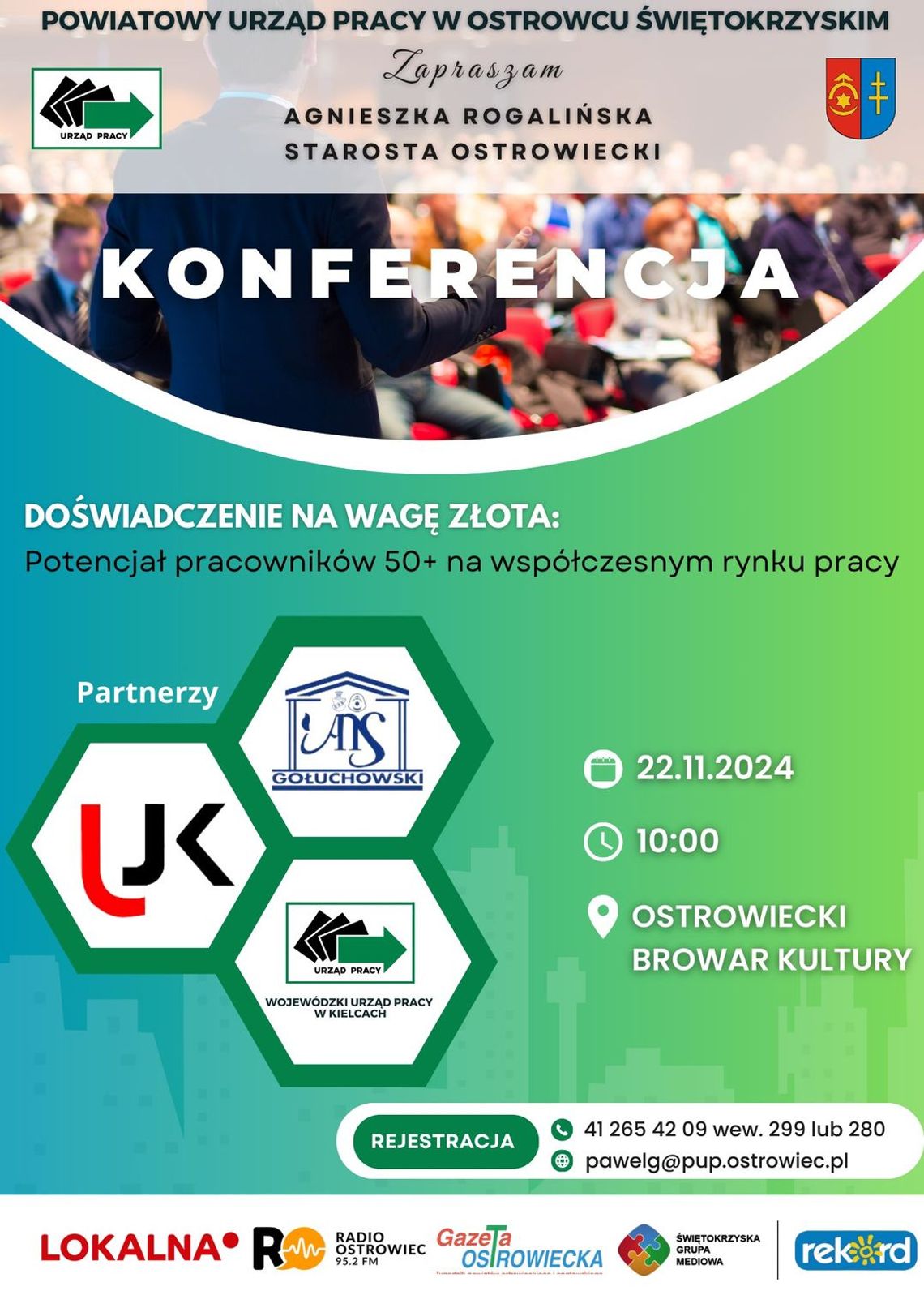 Konferencja o pracownikach 50+ już 22 listopada – Zapisz się teraz!