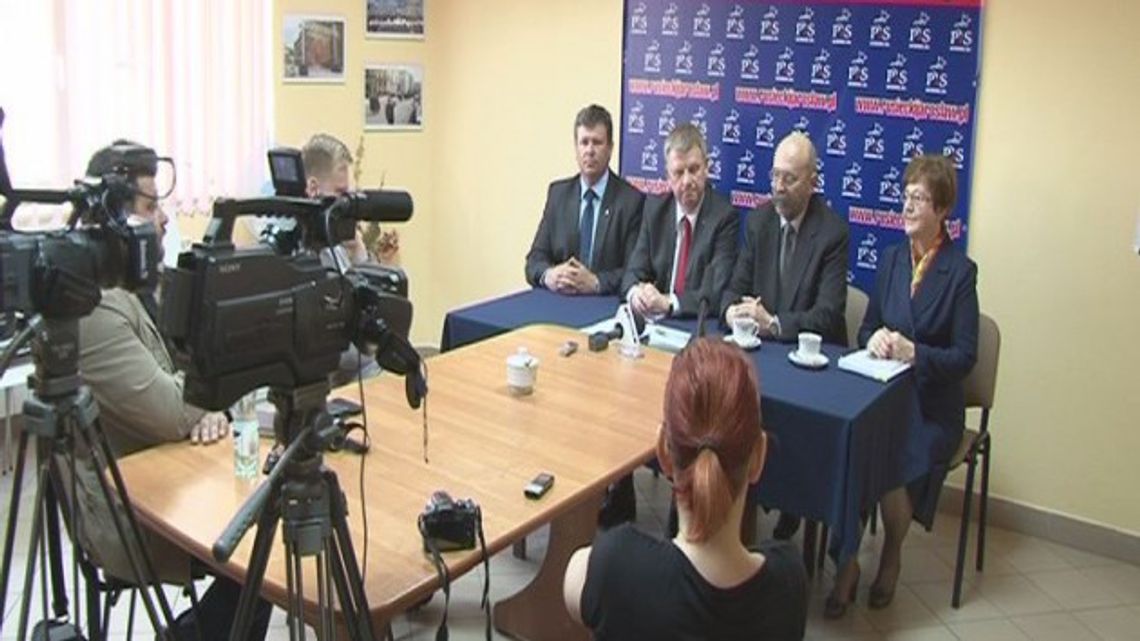 Konferencja prasowa posła Jarosława Rusieckiego 18.07.2014