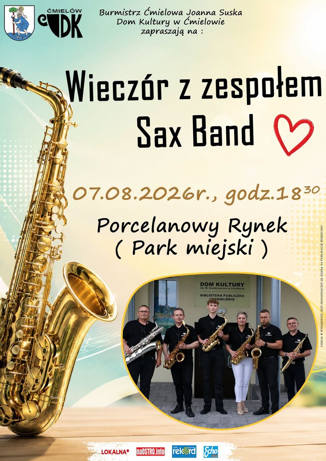 Letni koncert na Porcelanowym Rynku Letni koncert na Porcelanowym Rynku