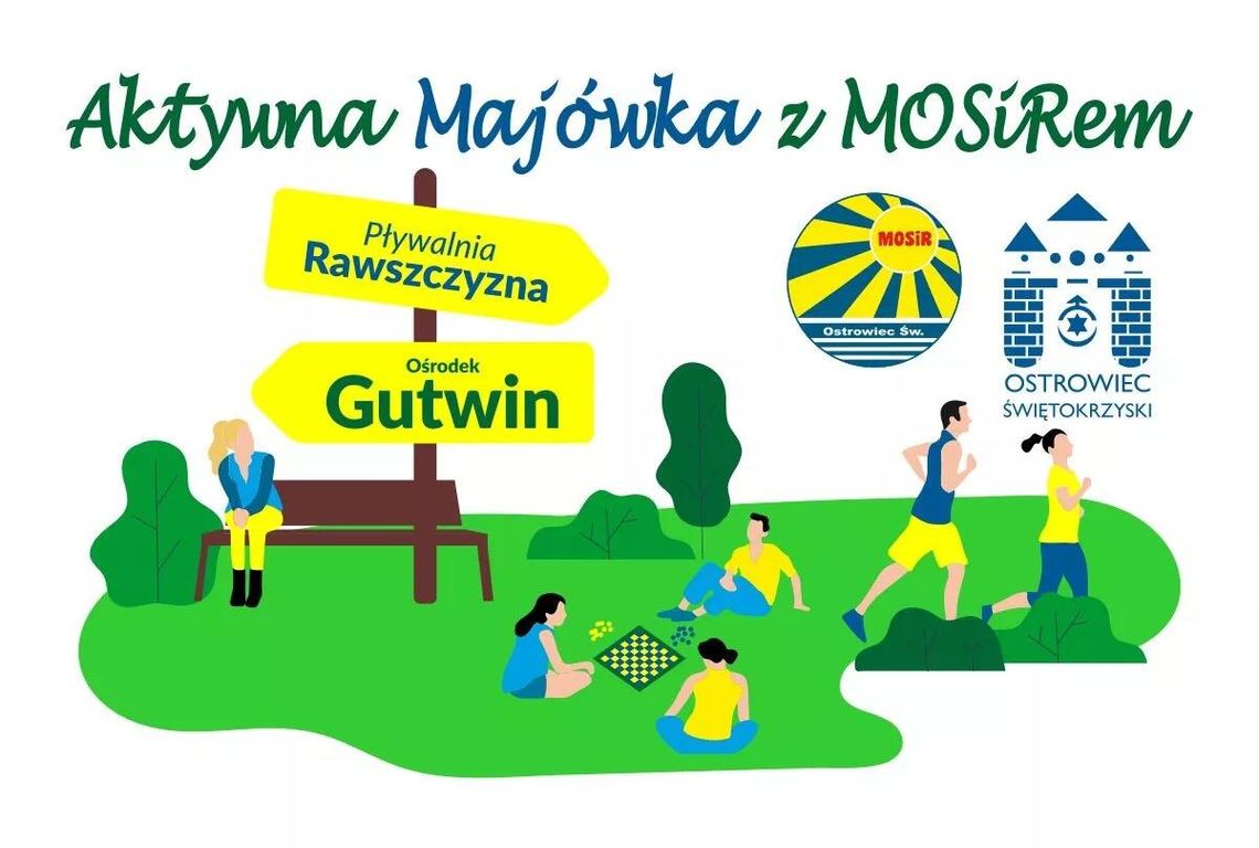 Majówka 2025 z MOSiRem. Atrakcje na Rawszczyźnie i Gutwinie