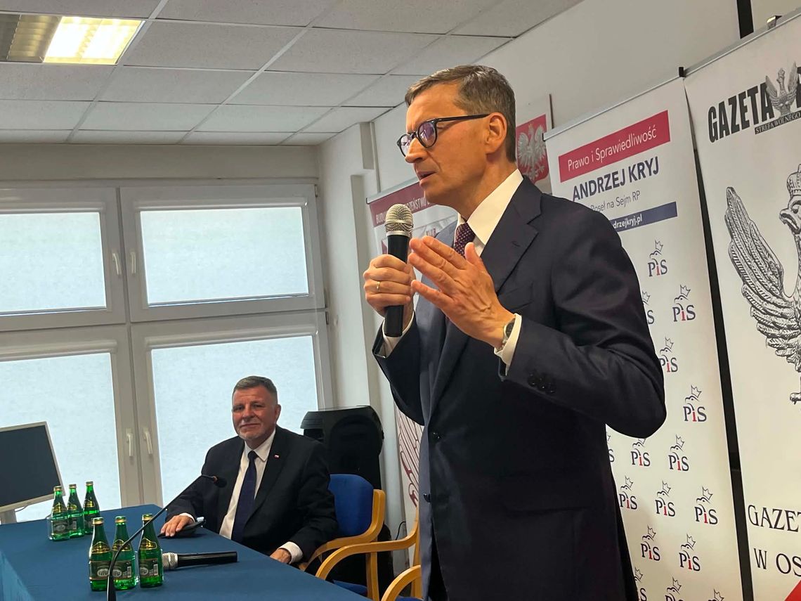 Mateusz Morawiecki promował program „Polska Jednej Prędkości” Mateusz Morawiecki promował program „Polska Jednej Prędkości”