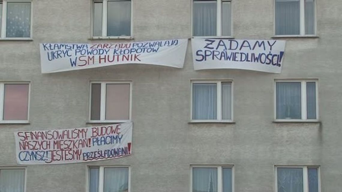 Mieszkańcy ulicy Polnej protestują