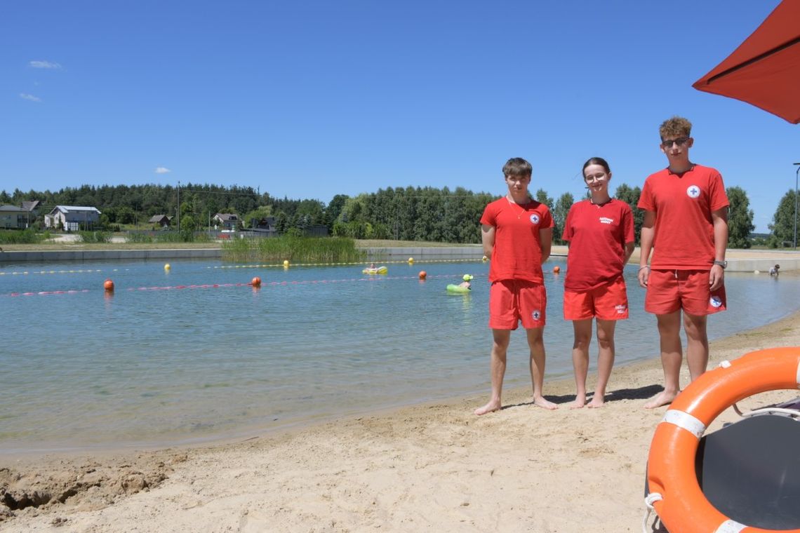 MIRZEC | Ratownicy rozpoczęli dyżury na kąpielisku