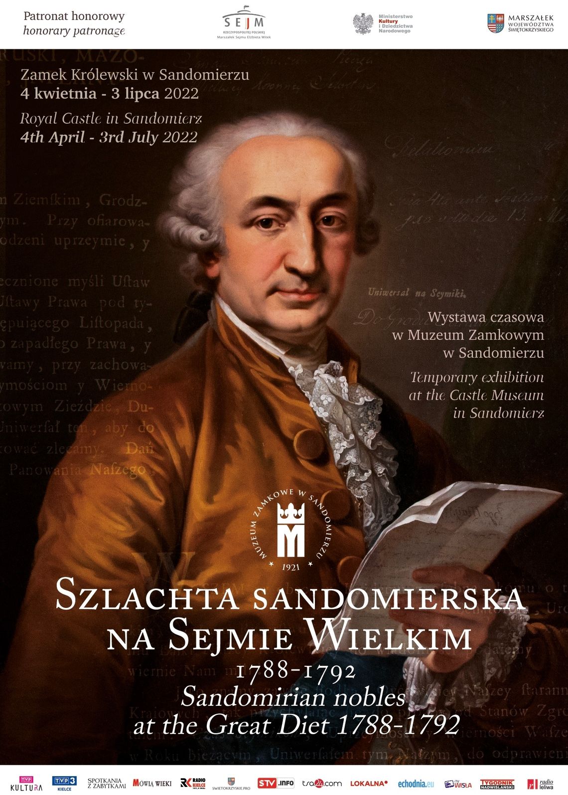 Muzeum Zamkowe prezentuje szlachtę sandomierską na Sejmie Wielkim 1788-1792