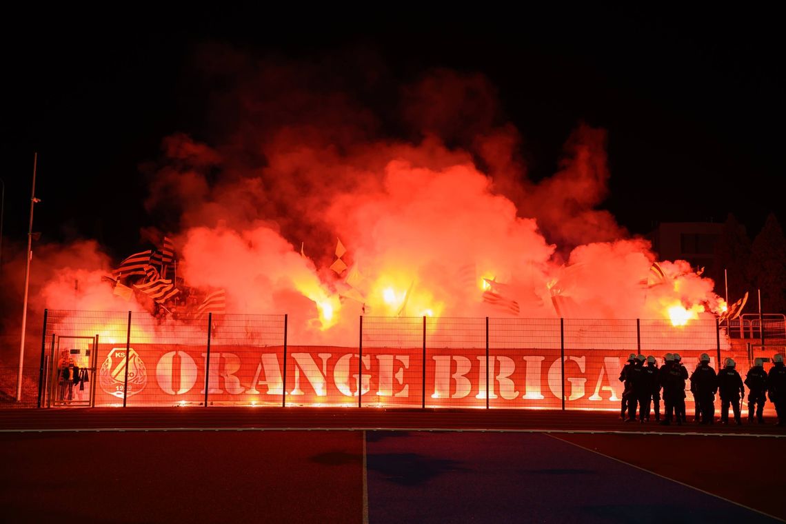 Nerwowe derby.  Interweniowała policja