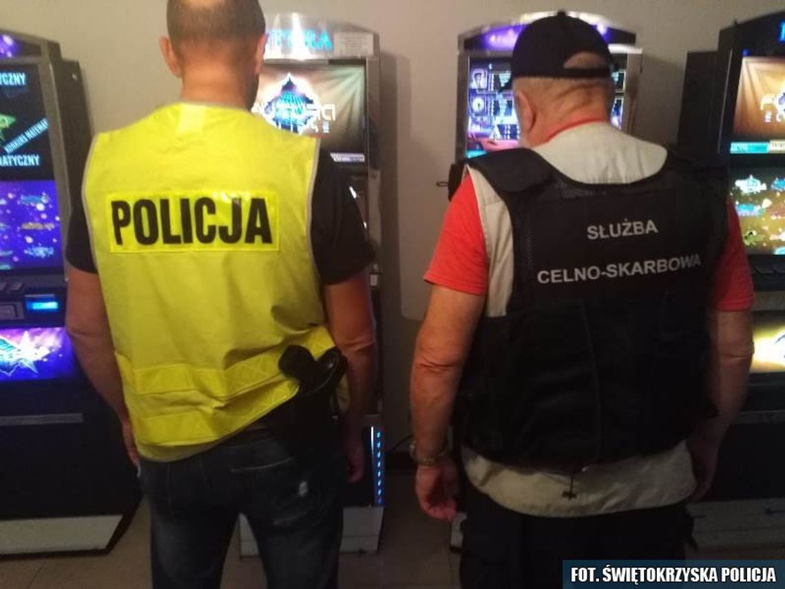Nielegalne automaty do gier w Ostrowcu