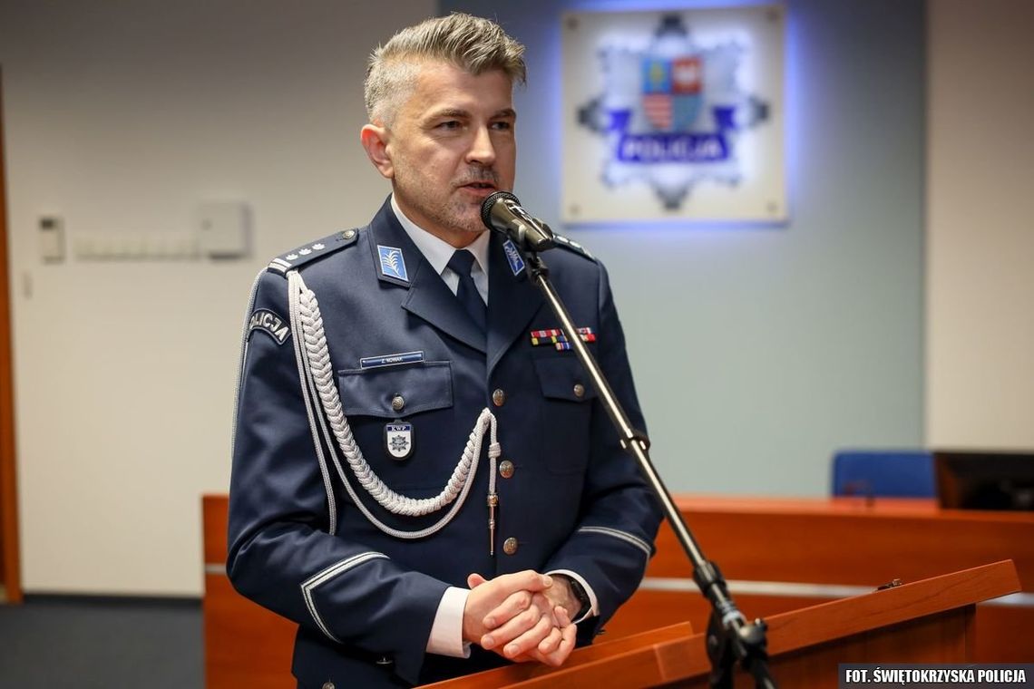 Nowy zastępca komendanta świętokrzyskiej policji