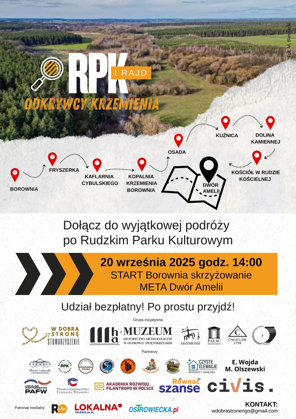 Podróż po Rudzkim Parku Kulturowym. Stowarzyszenie zaprasza na rajd