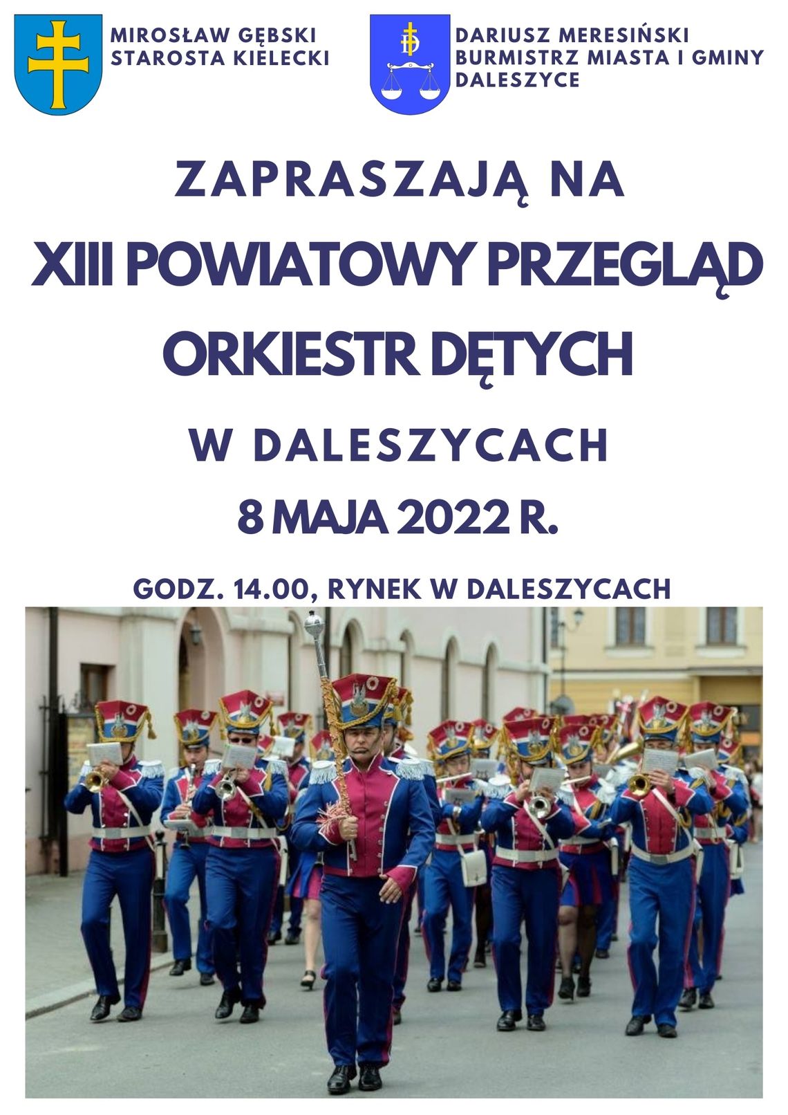 Orkiestry dęte zagrają w Daleszycach