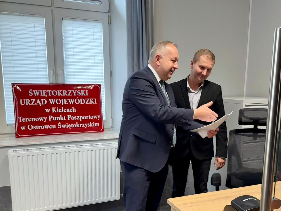 OSTROWIEC | Jutro rozpocznie pracę Terenowy Punkt Paszportowy