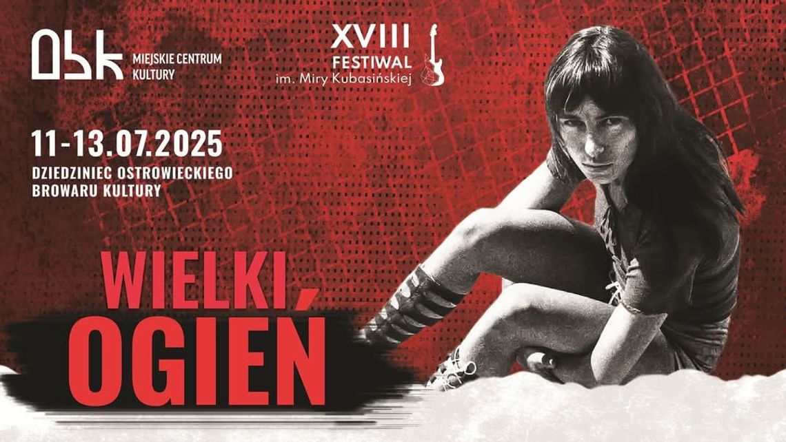 Ostrowiec w płomieniach muzyki. Wielki Ogień 2025