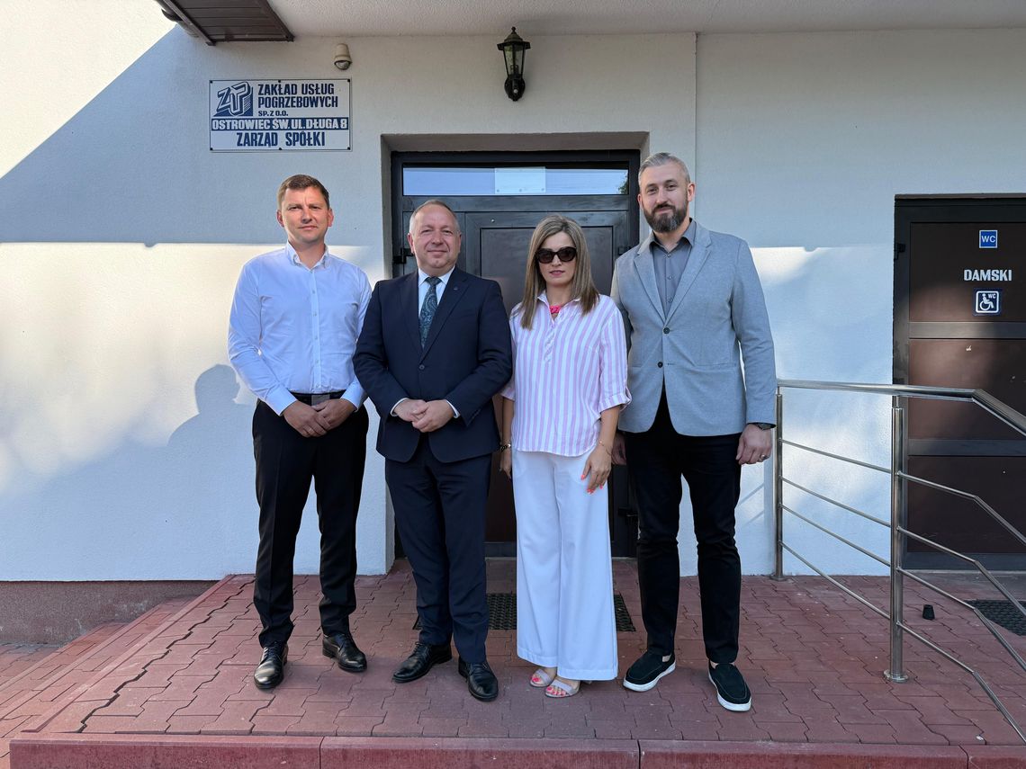 OSTROWIEC | Zmiany w Zakładzie Usług Pogrzebowych. Nowy prezes u steru