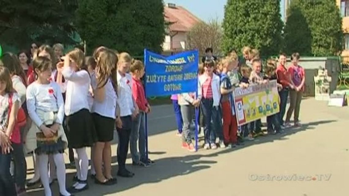 Ostrowiecka Trójka dba o środowisko.