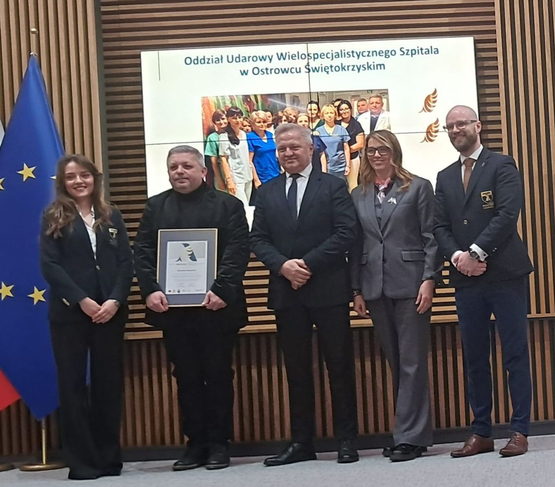 Ostrowiecki szpital ze Złotym Certyfikatem Inicjatywy Angels Ostrowiecki szpital ze Złotym Certyfikatem Inicjatywy Angels