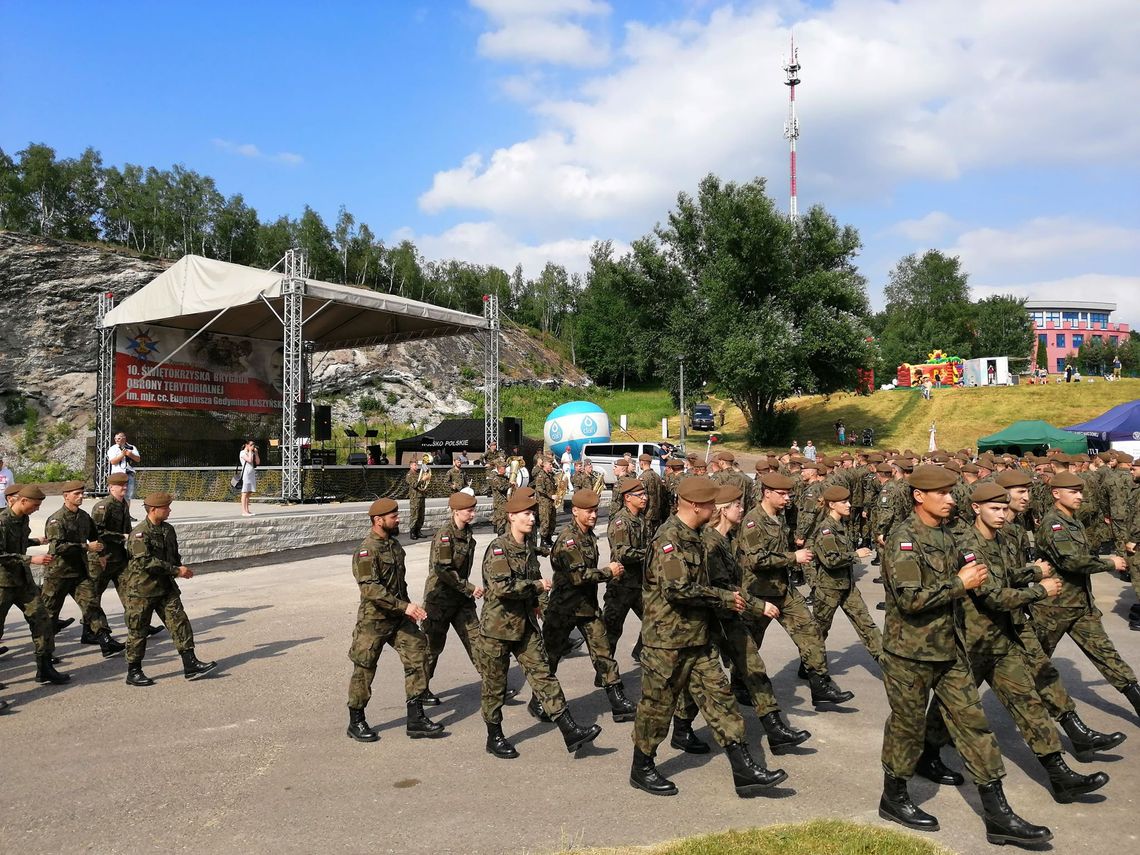 Pierwsze Święto 10. Świętokrzyskiej Brygady Obrony Terytorialnej