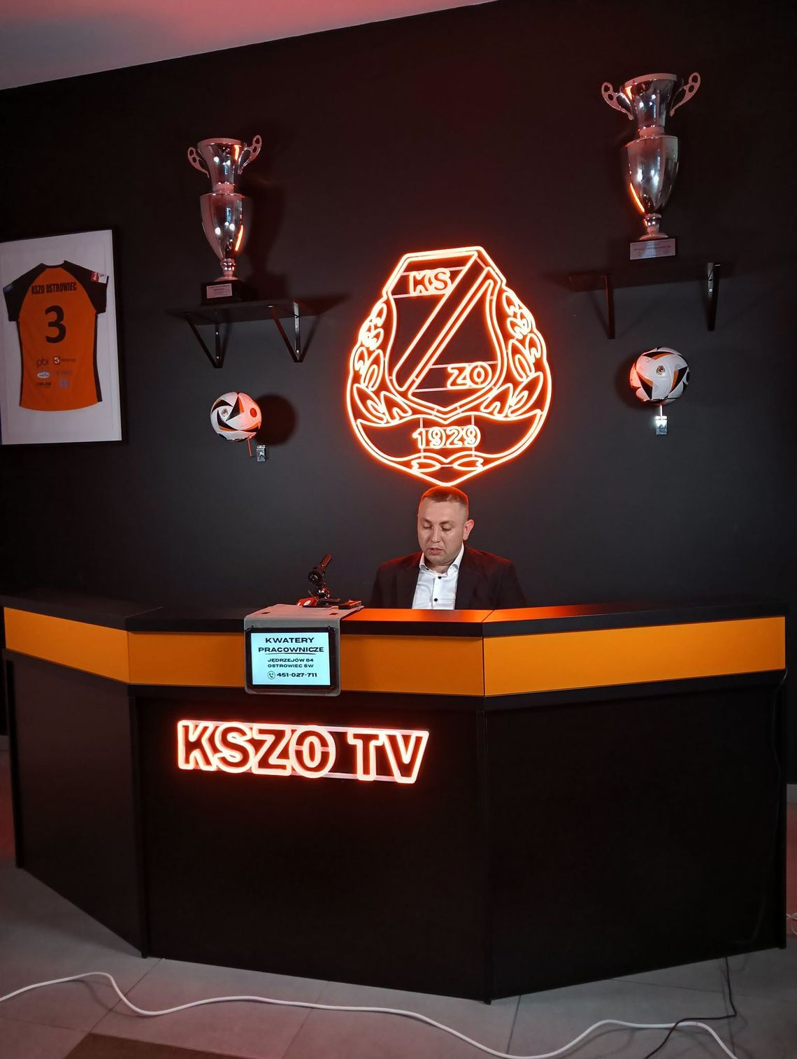 Prezes Piotr Chorab zapowiada walkę o awans Prezes Piotr Chorab zapowiada walkę o awans