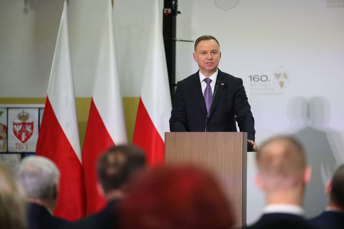 Prezydent Andrzej Duda  przyjechał do Bodzentyna