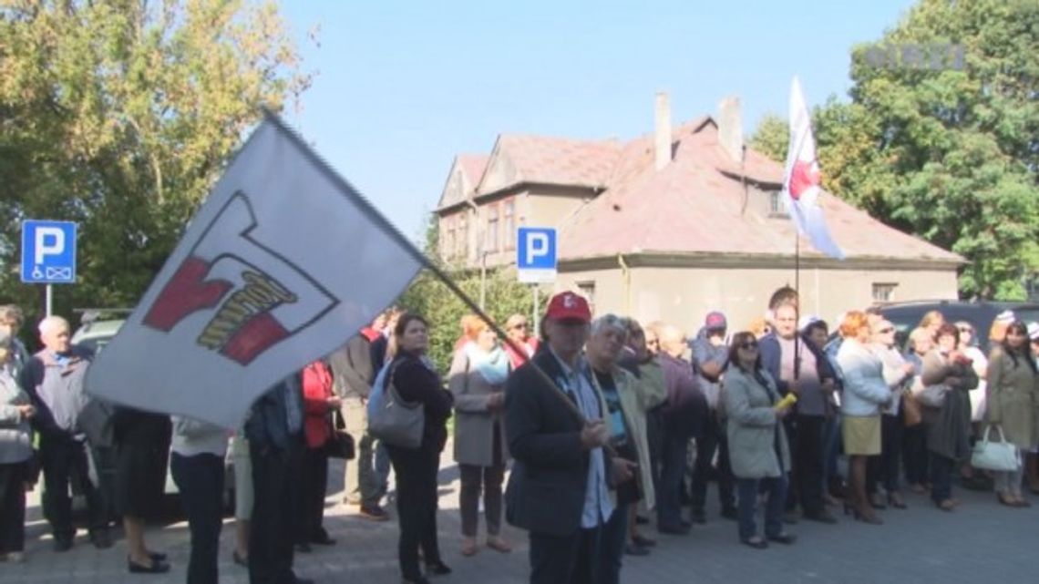 Protest pielęgniarek w Opatowie