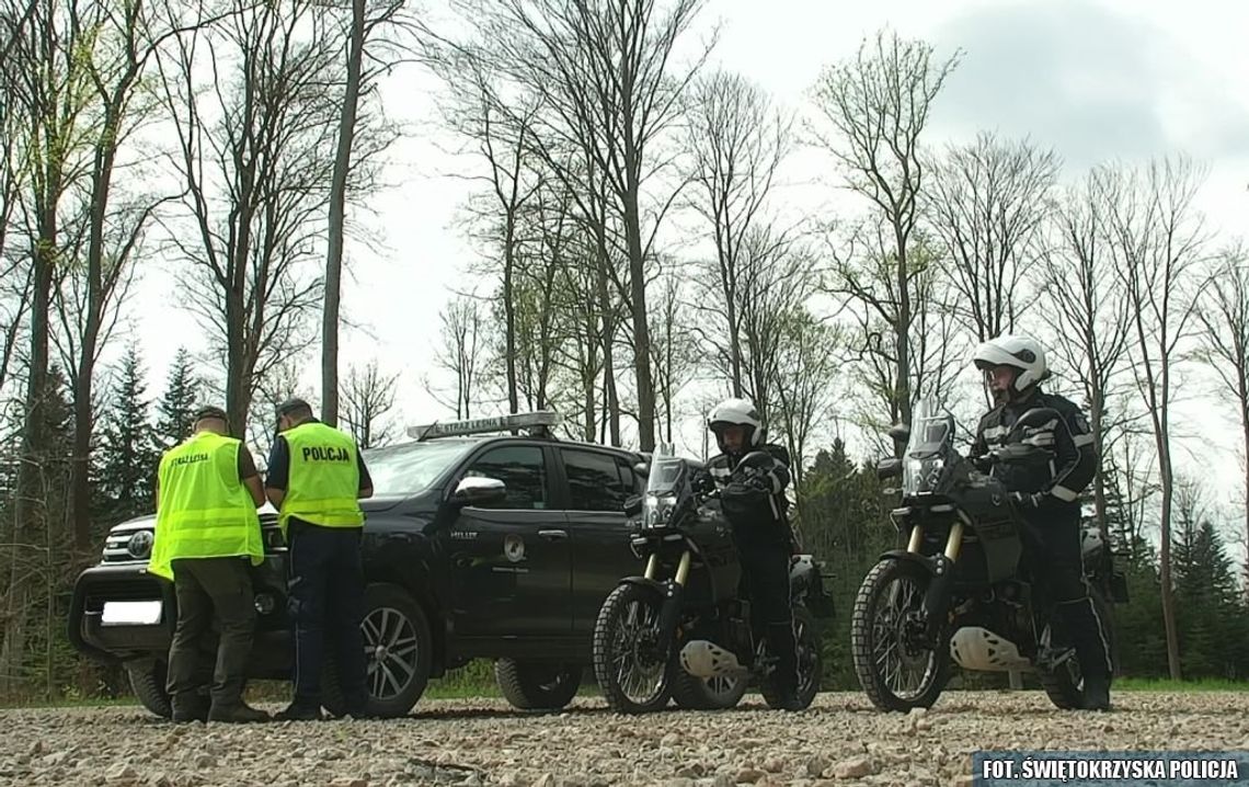 Quady i motocykle na terenach leśnych to realne zagrożenie