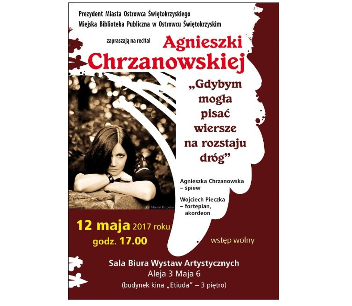Recital Agnieszki Chrzanowskiej