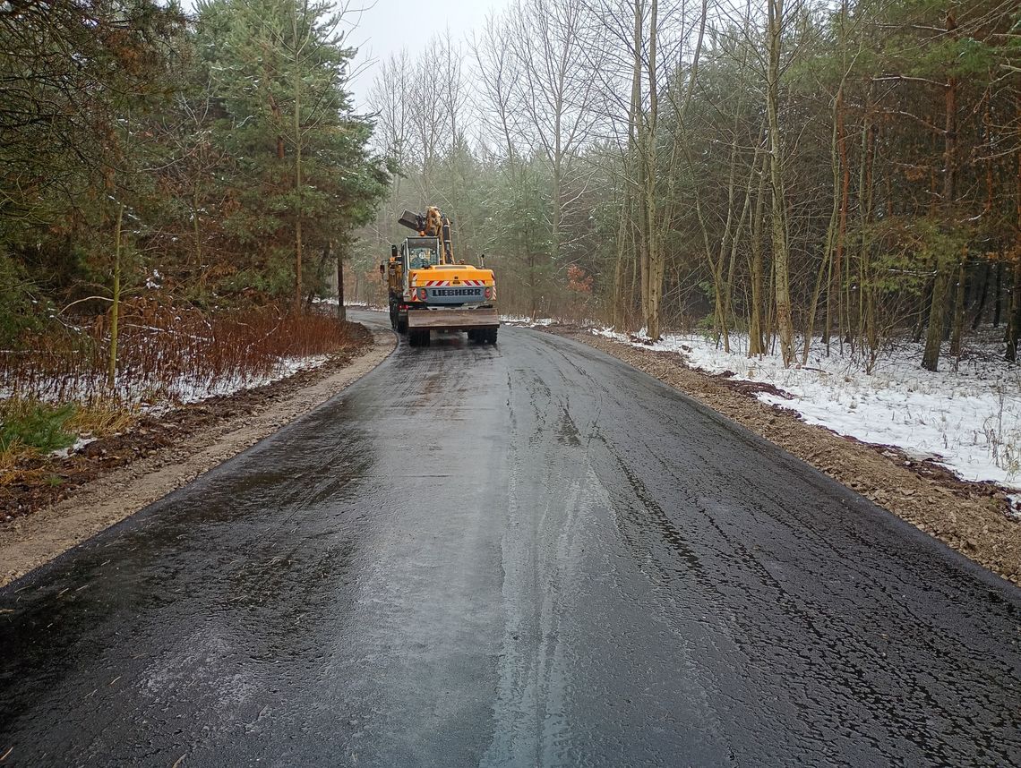 Remont drogi powiatowej zniszczonej podczas nawałnicy