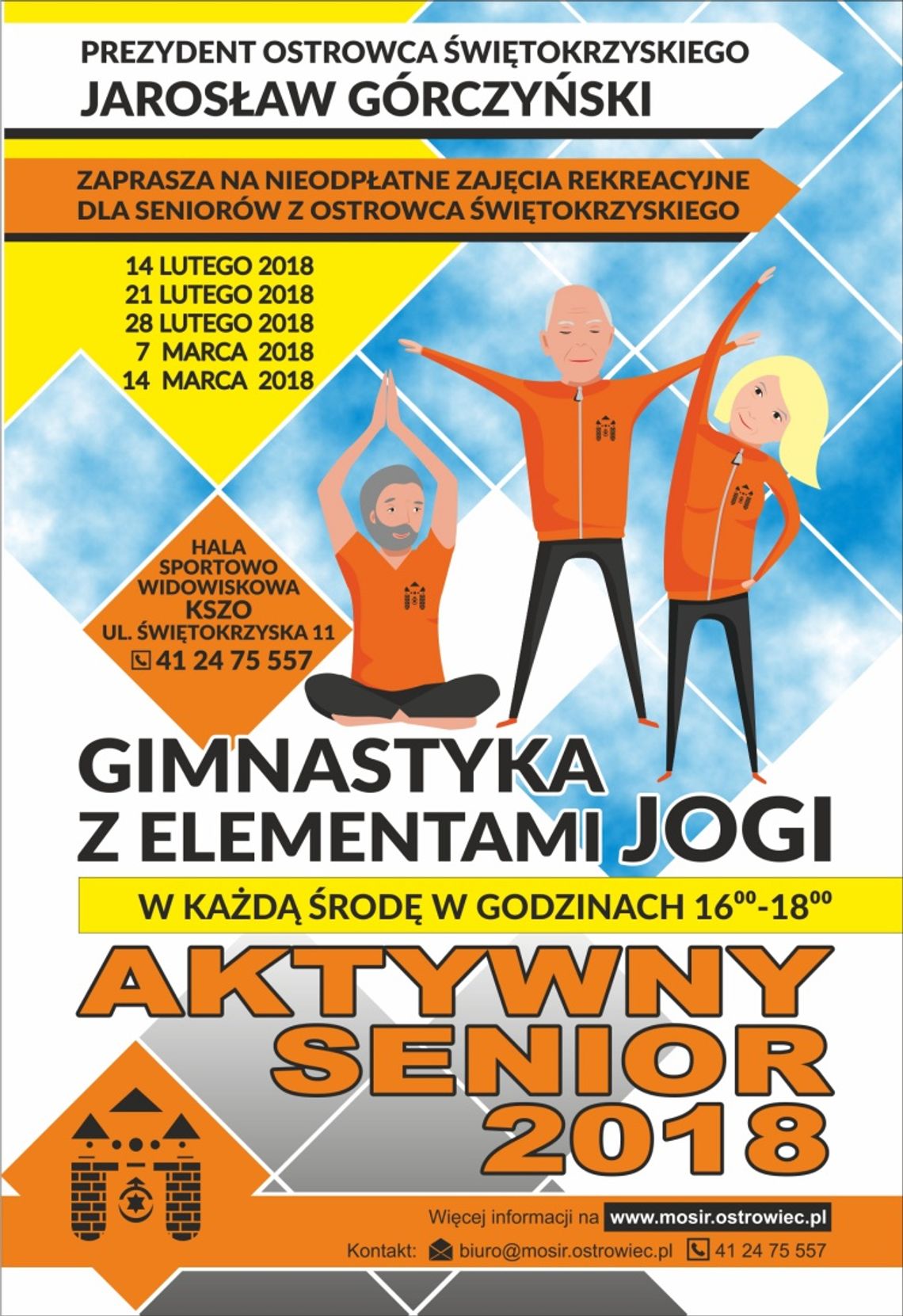 Rusza drugi etap akcji „Aktywny Senior 2018”