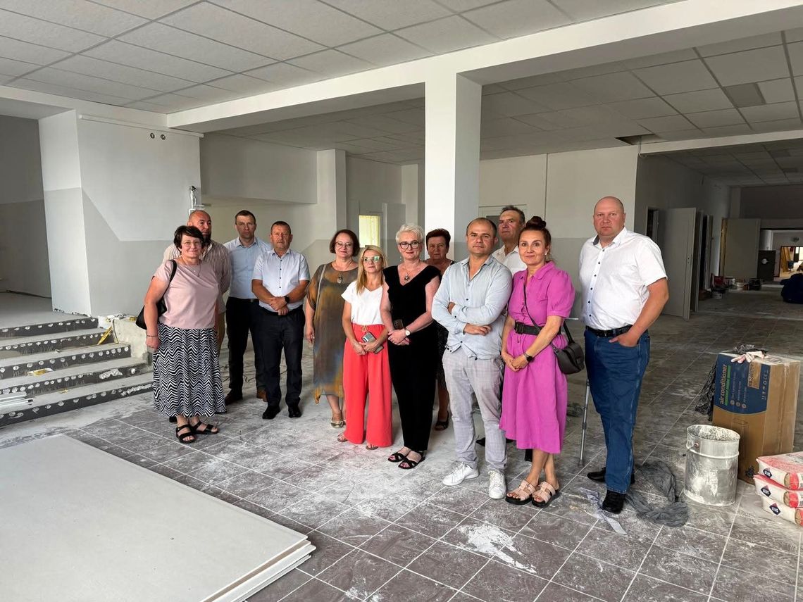 SADOWIE | Radni sprawdzali postępy inwestycji. Sprawdź co się zmieni