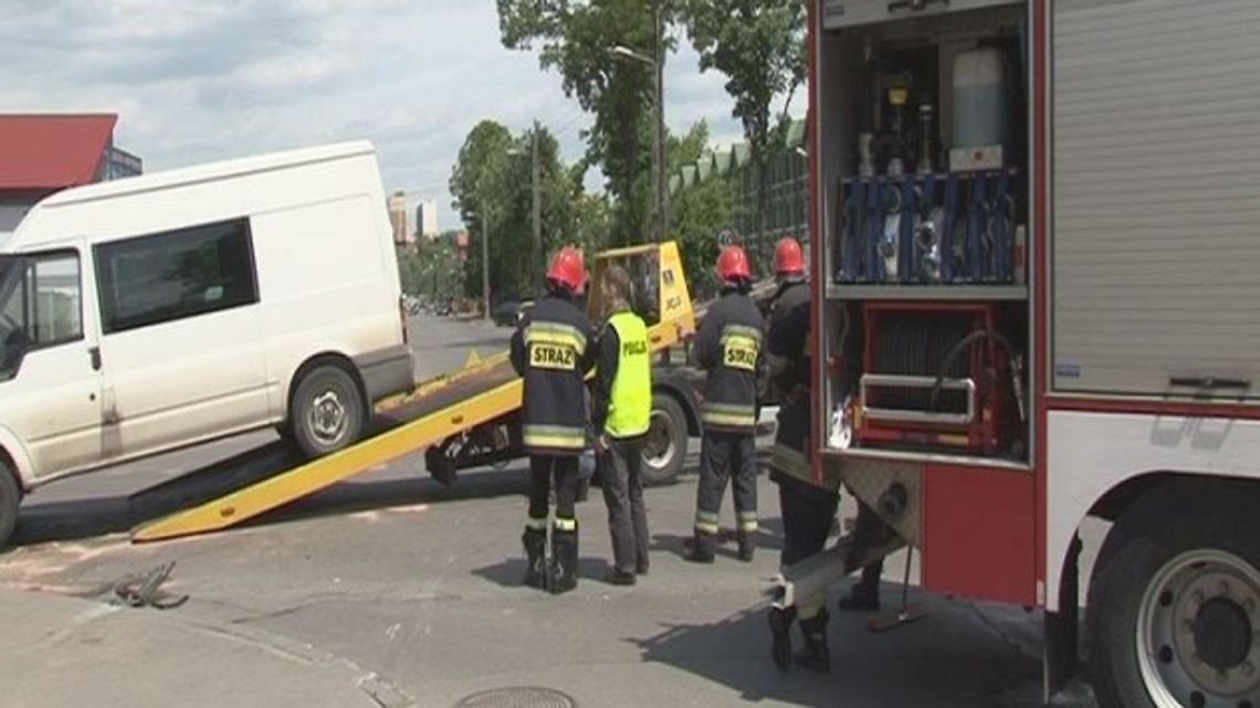 Trzy auta rozbite na ul. Kilińskiego