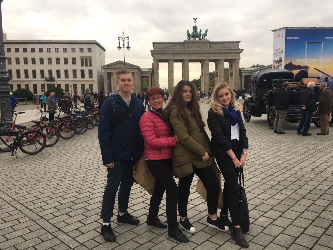 Uczniowie ,,Staszica" o historii w Berlinie