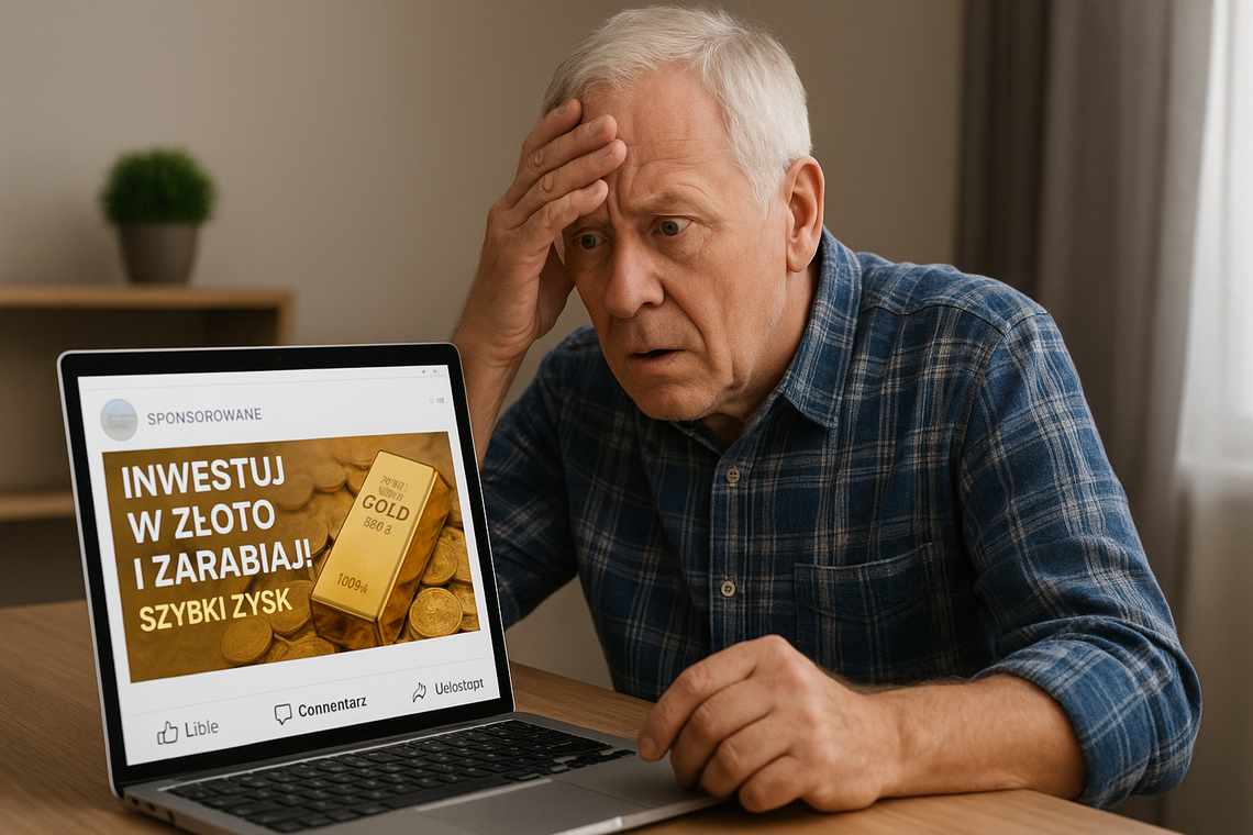 Uważaj na oszustwa. 44-latek stracił 60 tysięcy Uważaj na oszustwa. 44-latek stracił 60 tysięcy