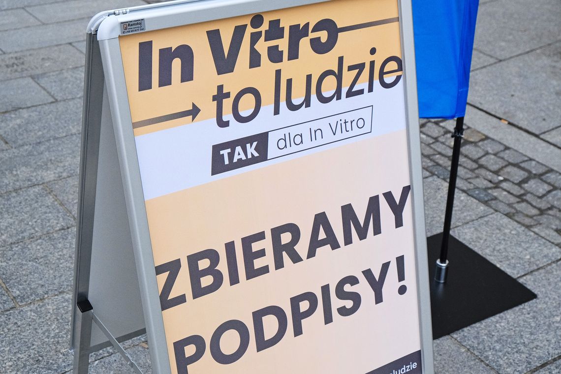 W czwartek kolejna zbiórka podpisów pod obywatelskim projektem dotyczącym in vitro