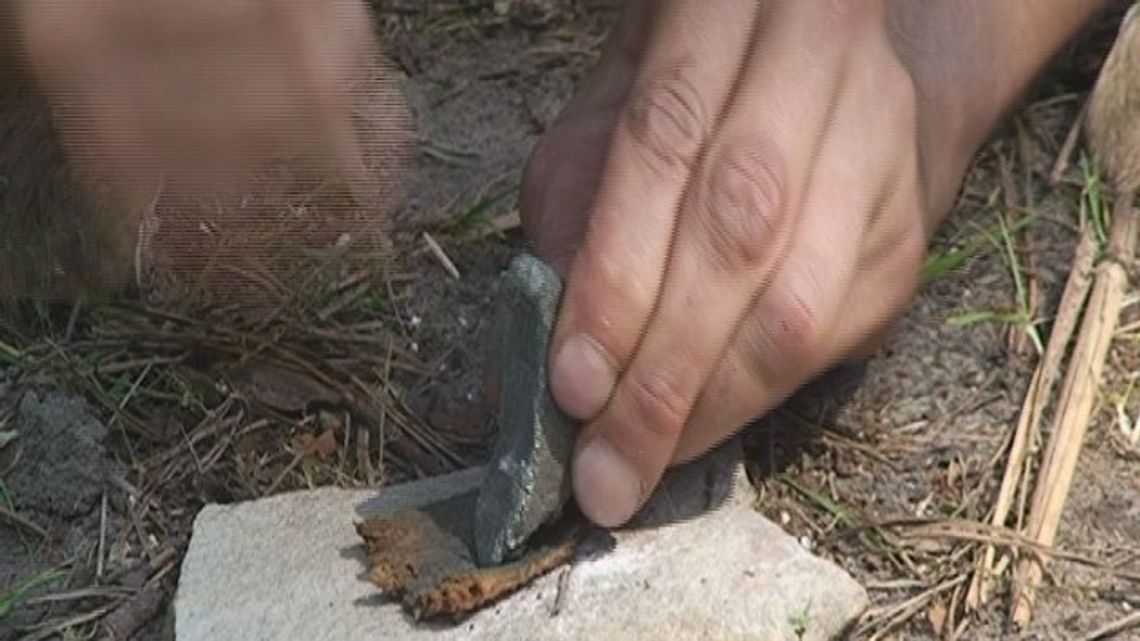 Walka o ogień w Krzemionkach